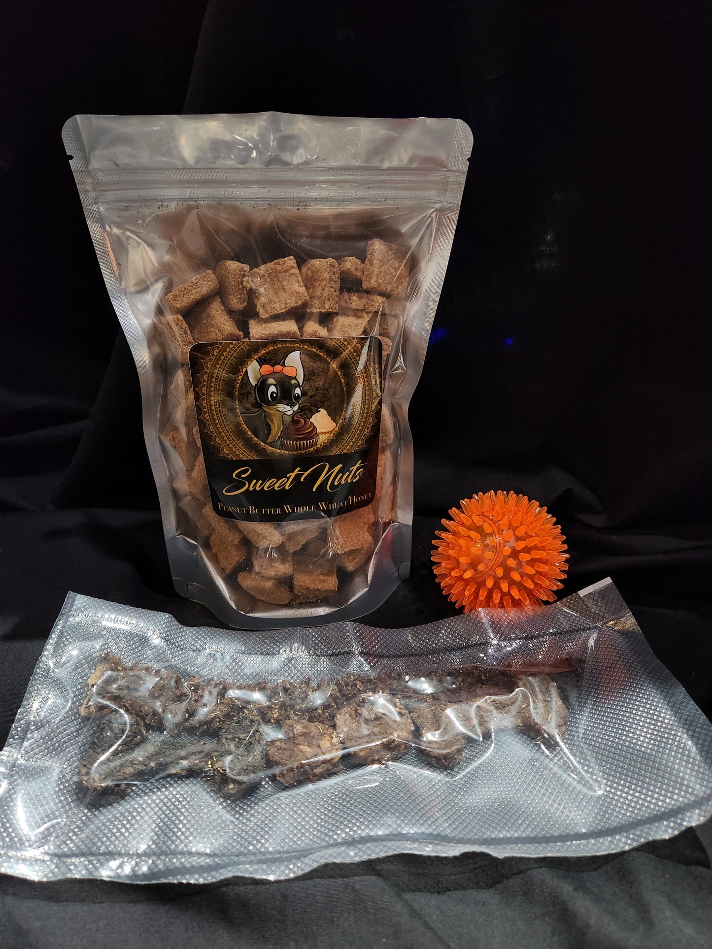 Medium-Large Dog Christmas Gift Bag Black