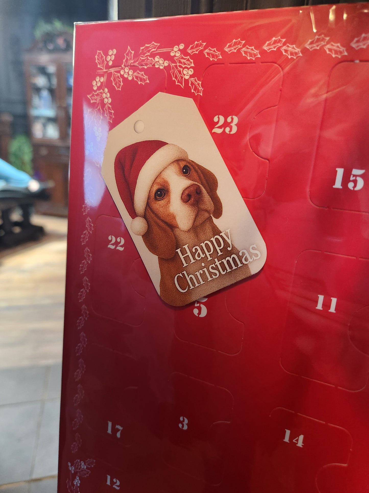 2025 Edition Red Advent Calendar-Peanut Butter Combo (Natural & Organic)